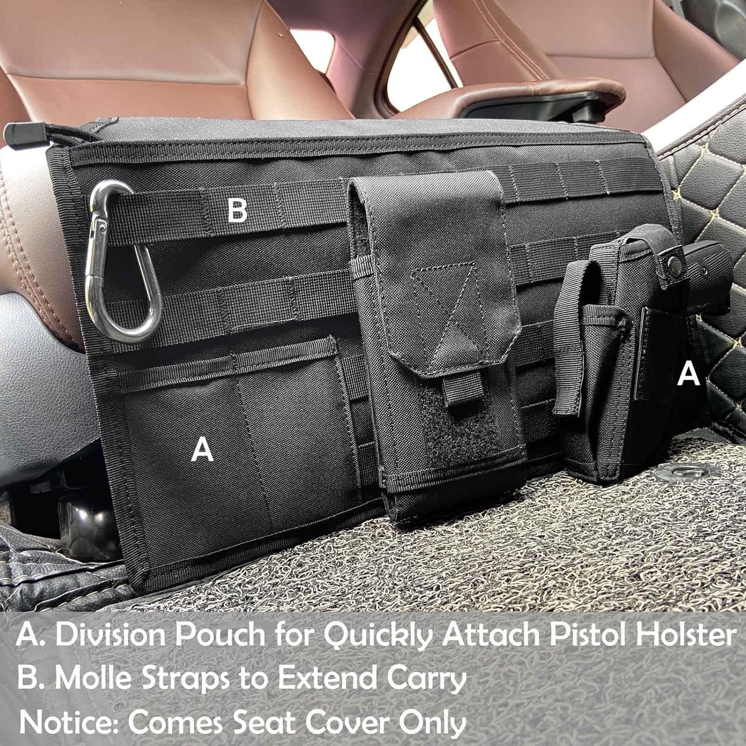 Tactical Seat Covers Car Holster Molle Panel Review